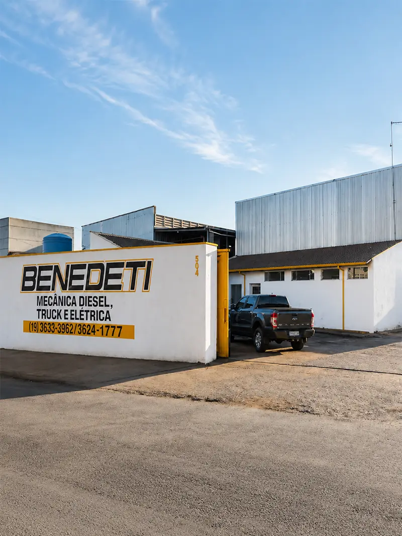 Oficina Benedeti Truck Diesel, manutenção de caminhões em São João da Boa Vista